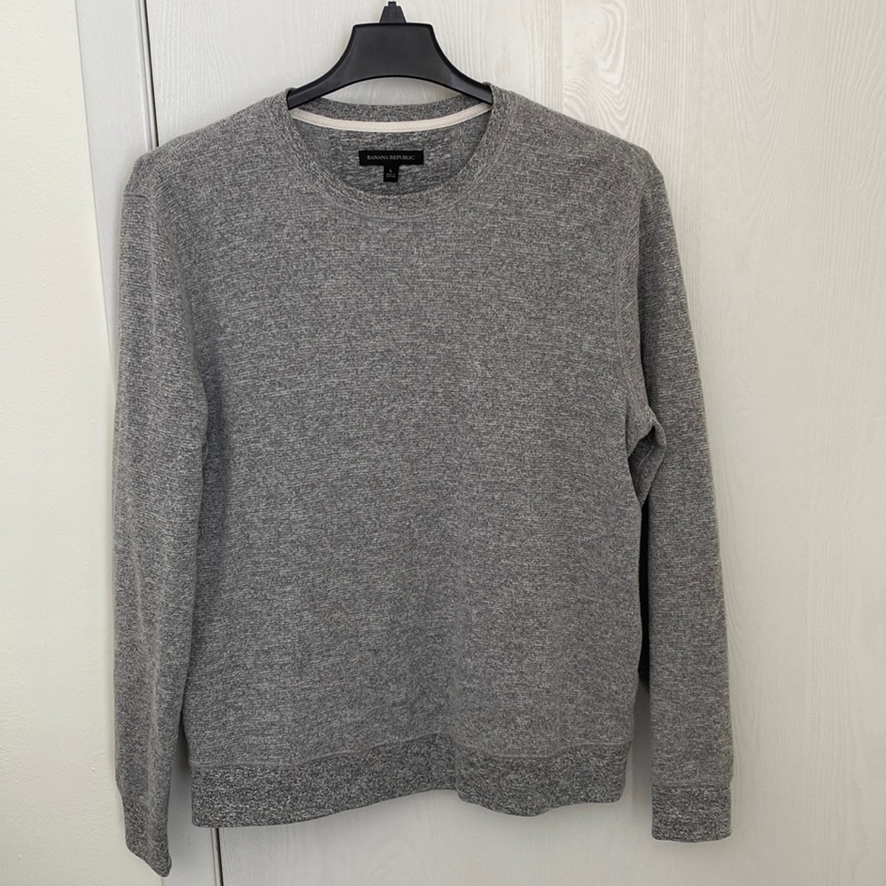 Banana Republic Men’s Grey Sweater